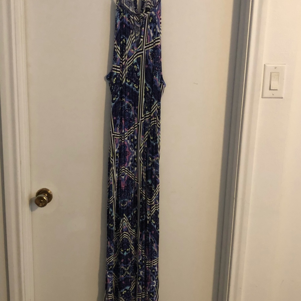 Multicolor maxi sun dress